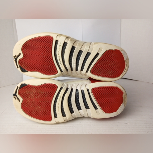 Nike Air Jordan 12 Retro “Gym Red” Sneakers,Men Size 7,Size 7 Y - Picture 5 of 10